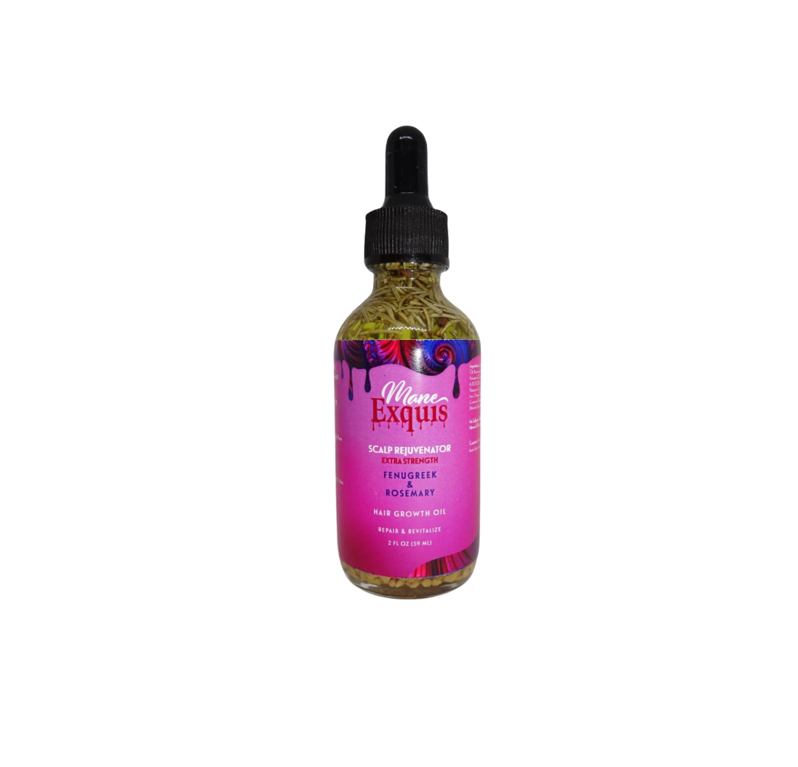 EXTRA STRENGTH FENUGREEK & ROSEMARY HERBAL HAIR GROWTH OIL